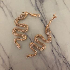 snake earrings